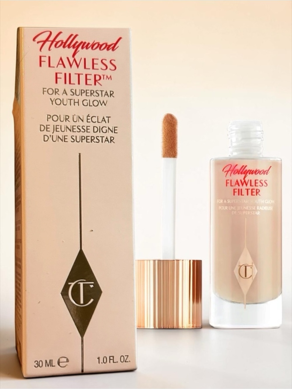 Charlotte Tilbury Hollywood Flawless Filter 4.5 Medium 30ml NWT